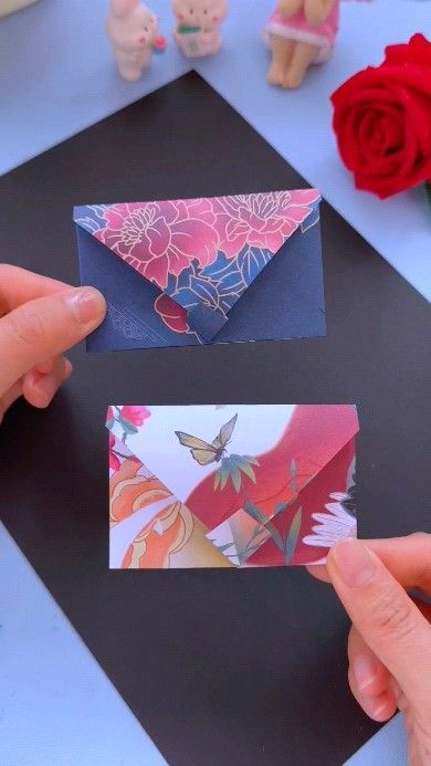 paper crafts creator | Title: "DIY Origami Small Storage Bag: Simple and Practical Craft" Hashtags: #DIYCrafts #Origami #HandmadeOrigami #StorageBagCraft… | Instagram Simple Envelope Diy, Small Envelopes Diy, Origami Small, Simple Envelope, Diy Envelope, Small Envelopes, Diy Origami, Money Gift, Small Storage