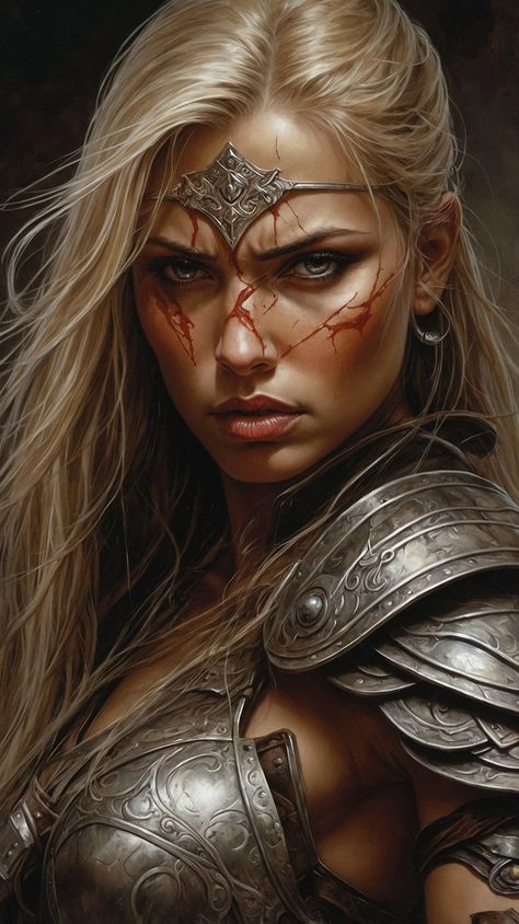 When faced with a Mistress of Battle, run! 😅 Viking Photography, Valkyrie Art, Warrior Female, Barbarian Woman, Viking Warrior Woman, Mujeres Tattoo, Chica Chola, Girl Face Drawing, Woman Warrior