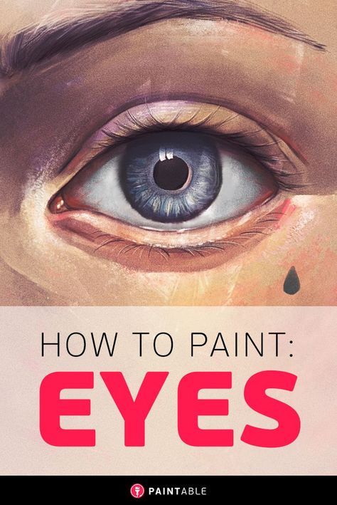 The 4-Step Method to Painting Perfect Eyes... Every Time! Oil Painting Eyes Step By Step, Paint Eyes Acrylic, How To Paint Eyes, Paint Eyes, Painting Eyes, Learning To Paint, Painting Realistic, Realistic Eyes, Realistic Eye Drawing