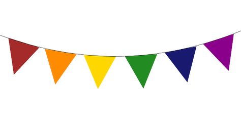 Free Vector Graphic: Banner, Party, Decoration - Free Image on Pixabay - 48962 Party Banner Design, Birthday Streamers, Cake Designs For Girl, Banner Clip Art, Triangle Banner, Birthday Flags, Free Clipart Images, Party Flags, Flag Banners