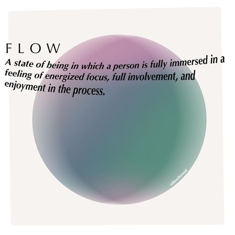 FLŌSZ’s Instagram profile post: “Flow State, also referred to as the zone.” Flow With Life, Flow State Art, Go With The Flow Aesthetic, Flow Aesthetic, Archery Design, Grow With The Flow, 2024 Board, Flow State, Emotional Awareness