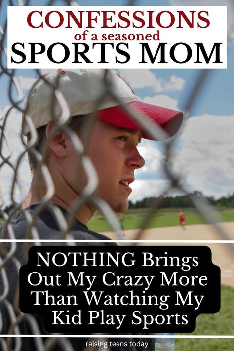 Confessions of a Sports Mom: Nothing Brings Out My Crazy More Than Watching My Kid Play Sports - Raising Teens Today Football Mom Quotes Sons, Football Mom Quotes, Sports Mom Quotes, Sports Parent, Mom Motivation, Mom Prayers, Kids Memories, Team Mom, Sports Mom