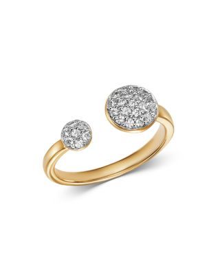 Bloomingdale's Fine Collection Pave Diamond Open Ring in 14K Yellow Gold, 0.25 ct. t.w. - Exclusive Pave Ring, Exclusive Jewelry, Shiny Things, Eye Jewelry, Open Ring, Druzy Ring, Pave Diamonds, White Gold Diamonds, Diamond Ring