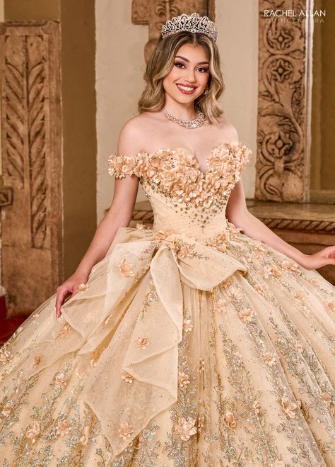 Rose gold quinceanera