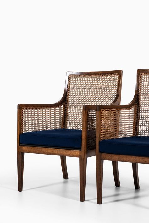 Lysberg Hansen & Therp Bergere easy chairs at Studio Schalling