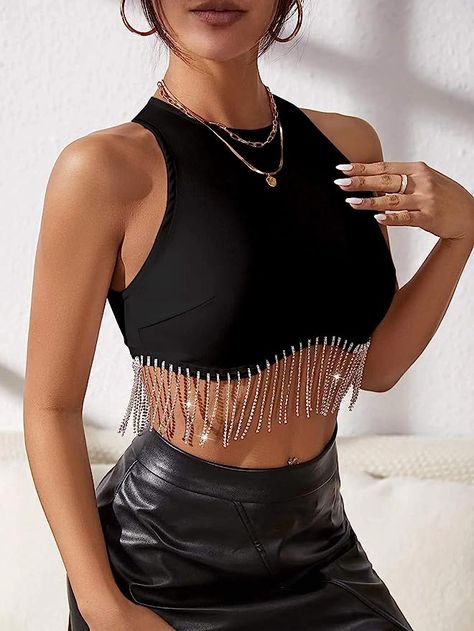 Fringe Crop Top, Fest Outfits, Wrap Crop Tops, Club Tops, Corset Crop Top, Summer Crop Tops, Cropped Tops, Winter Trends, Maxi Skirts