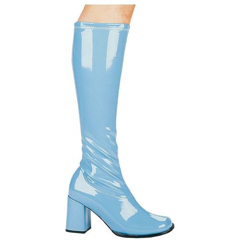 GOGO 3' Stretch Knee Boot, Blue Patent *** Visit the image link more details. (This is an affiliate link and I receive a commission for the sales) Blue Gogo Boots, Blue Knee High Boots, Stretch Knee High Boots, Go Go Boots, Ellie Shoes, Boots Knee High, Wedding Boots, Gogo Boots, Costume Shoes