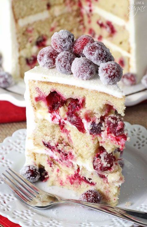 Super Moist Vanilla Cake, White Chocolate Icing, Cranberry White Chocolate, Moist Vanilla Cake, Cranberry Cake, White Chocolate Cake, Cake Chocolat, White Chocolate Cranberry, Cranberry Recipes