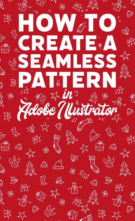 How To Make Seamless Pattern, How To Make A Pattern In Illustrator, Pattern Tutorial Illustrator, Adobe Illustrator Shortcuts, Adobe Illustrator Pattern, Repeating Pattern Design, Learning Adobe Illustrator, Teaching Graphic Design, Adobe Design