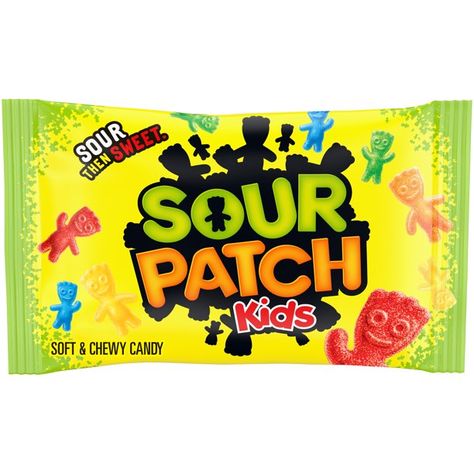 Sour Patches, Squishy Food, Kids Lemonade, Paper Squishy, Kid Drinks, Chewy Candy, Sour Patch Kids, Kids Candy, Sour Patch