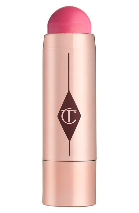 Rose Gold Beauty Gifts | POPSUGAR Beauty Charlotte Tilbury Beach Stick, Cream Blush Stick, Moon Beach, Charlotte Tilbury Makeup, Cheek Makeup, Makeup Items, Online Makeup, Charlotte Tilbury, Makeup Skin Care