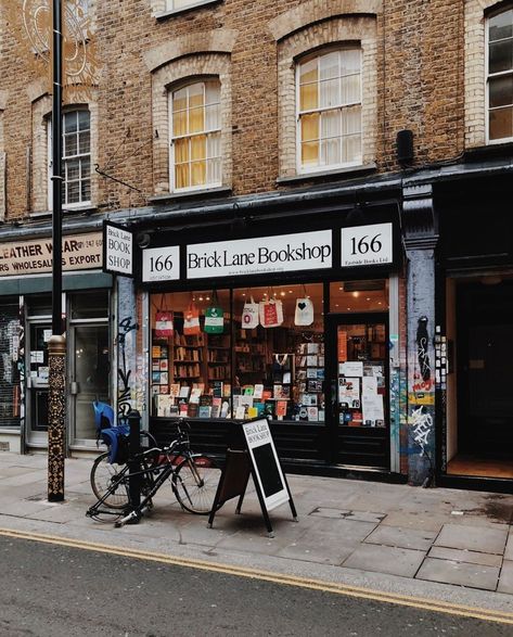 Brick Lane Bookshop, London 📷@frasertakesphotos Normally on a Sunday it would be impossible to get a people-less capture of… | Instagram Shop Fronts, Brick Lane, The Good Witch, Shop Front, Chronicle Books, Store Front, Dream Home Design, City Life, Travel Around The World