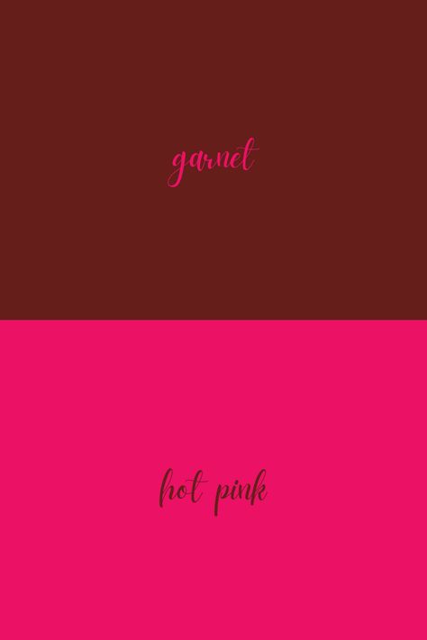 Hot Pink Color Combinations, Hot Pink Combination, Pink Color Combinations, Pink Color Combination, Colour Pallets, Color Combos Outfit, Hot Pink Color, Colour Combo, Colour Combination