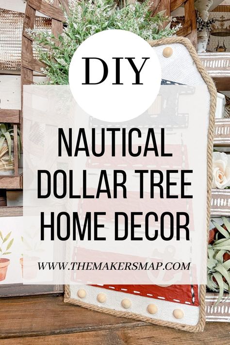 Dollar Tree Lake Decor Diy, Diy Lake House Decor Ideas, Lighthouse Decor Ideas, Diy Lighthouse Crafts, Dollar Tree Beach Decor Diy, Dollar Tree Nautical Diy, Nautical Diy Crafts, Lighthouse Diy, Coastal Table Decor