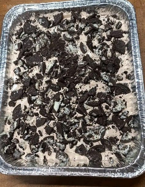 Oreo Mud Pie, Oreo Pudding Dessert, Mud Pie Recipe, Oreo Crunch, Oreo Delight, Creamy Broccoli Cheddar Soup, Lemon Loaf Recipe, Oreo Pie, Oreo Pudding