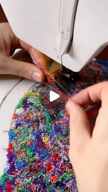 JPR_Stitch (Dr. Jack Roberts) on Instagram: "As I work the scrap area, I keep swapping threads to build up the colours but I also keep adding in extra scraps, it helps to build the layers, fill holes and also add depth and texture.   #stitching #thread #scrap #textileart #depth" Embroidery Stitches For Crazy Quilts, Scrap Fabric Applique, Fabric Making Ideas, Thread Art On Paper, Butternut Recipe, Slow Stitching Projects, Art Fibres Textiles, Ks3 Art, Fabric Manipulations