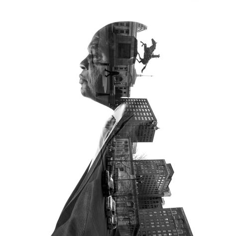 "I believe we have a participatory democracy and I came to that realization at a young age. People should participate from a simple vote, or organizing or as an elected official. It's important I have a voice for my community and I do it out of a sense of obligation. I have a sense of obligation to participate and be involved." – Theo Gregory, Council President Multiple Exposure Photography, Double Exposure Portrait, Double Exposition, Double Exposure Photography, Modern Metropolis, Experimental Photography, Multiple Exposure, Exposure Photography, Montage Photo