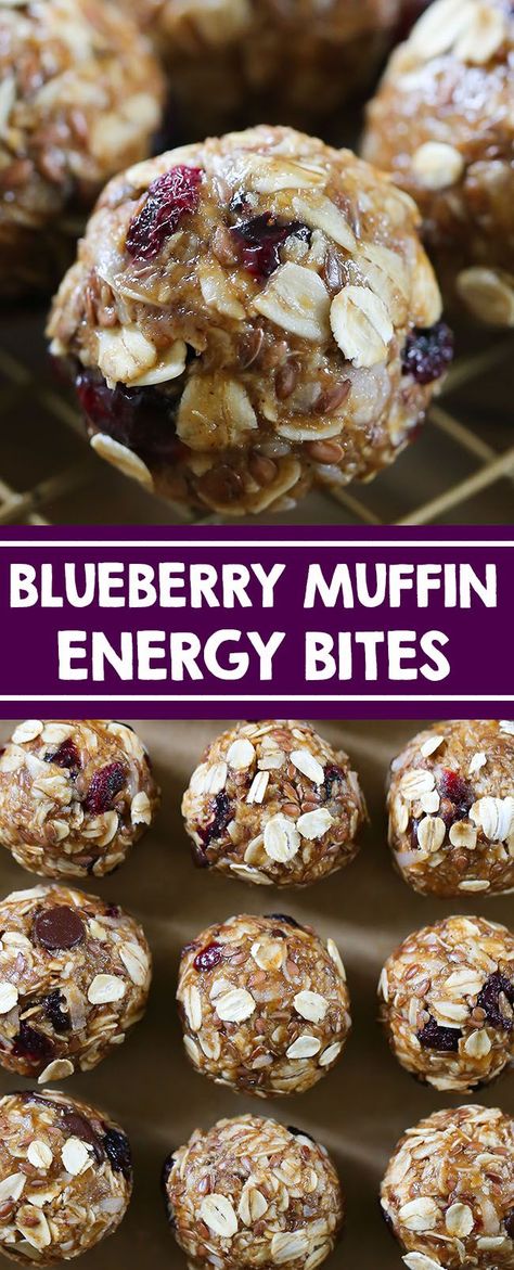 Omit pinchuberry purée & chocolate chips Blueberry Breakfast Balls, Blueberry Yogurt Protein Bites, Healthy Blueberry Snacks, Dehydrated Blueberries Recipes, Advent Food Ideas, Recipes Using Dried Blueberries, Healthy Snacks For Groups, Healthy Snacks To Sell, Healthy Recipes With Blueberries