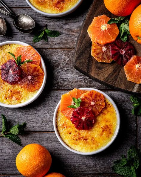 Orange Cream Brulee Recipe, Orange Creme Brulee Recipe, Orange Creme Brulee, Ramadan Video, Fine Dining Food, Cooking With Wine, Pastry Ideas, Cream Brulee, Knight Photography