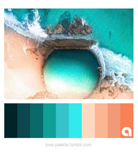 South Beach Color Palette, Beach Sunset Colors Palette, Ocean Colors Wedding, Bright Beachy Color Palette, Bahamas Color Palette, Beach Sunset Color Palette, Surf Color Palette, Hawaii Color Palette, Ocean Colour Palette