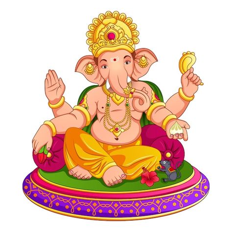 Ganpati Illustration, Ganesh Chaturthi Png, Ganpati Drawing, Ganesh Chaturthi Festival, Ganesh Ji Images, Ganesha Drawing, Ganesh Art Paintings, Happy Ganesh Chaturthi Images, Ganesh Chaturthi Images