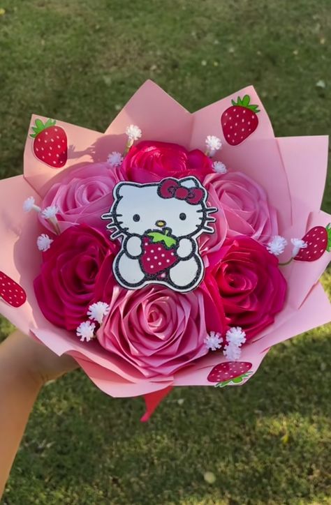 Bouquet Hello Kitty, Ribbon Roses Bouquet, Forever Flower Bouquets, Eternal Flowers, Ribbon Flowers Bouquet, Forever Flower, Eternal Roses, Roses Bouquet, Forever Flowers