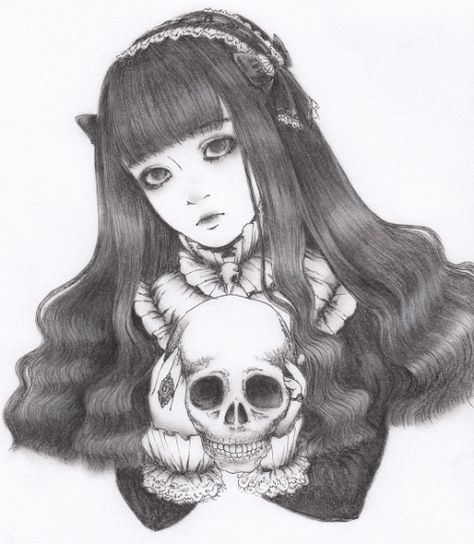 Art Sinistre, Doll Drawing, Goth Art, Poses References, Arte Inspo, Creepy Cute, Gothic Art, Funky Art, A Drawing