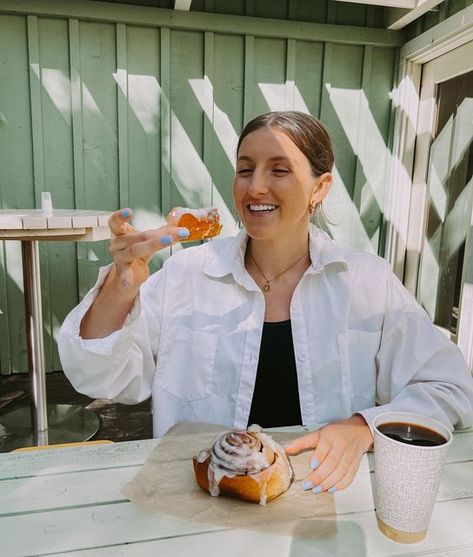 Baking Content Creator, Glen Arbor Michigan, Michigan Girl, Coffee Shop Aesthetic, Brunch Spots, Beige Aesthetic, Breakfast Items, Start The Day, Content Creator