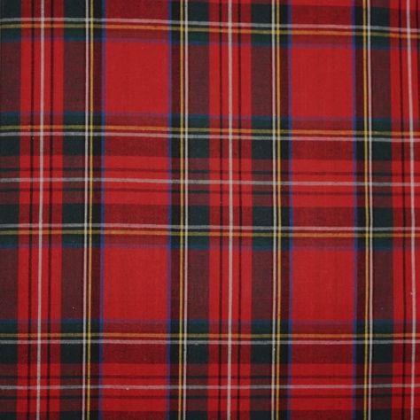 Tartan Crafts, Christmas Tartan, Royal Stewart Tartan, Choosing Fabric, Stewart Tartan, Scottish Plaid, Blue Tartan, Cotton Crafts, Tartan Fabric