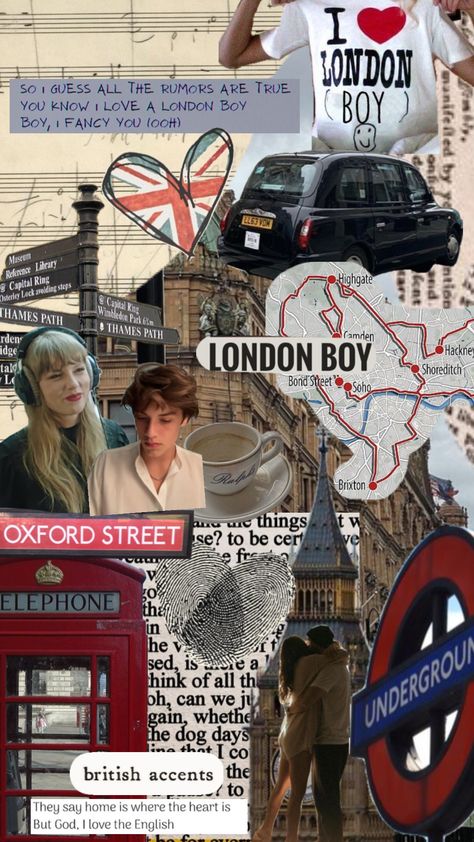 #londonboy #taylorswift #joealwyn #godilovetheenglish Thames Path, London Dreams, London Boy, Travel Collage, London Baby, London Aesthetic, London Places, Boys Wallpaper, Oxford Street