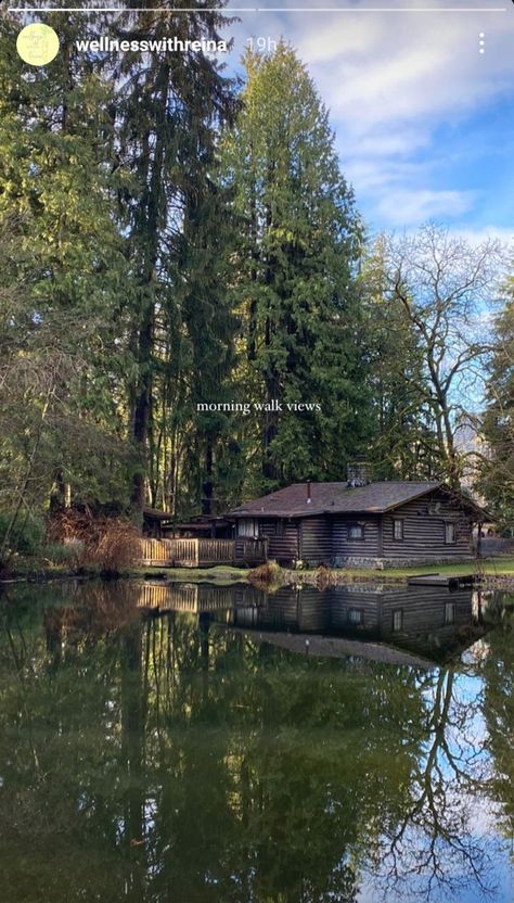 house cabin trees plants nature lake inspo aesthetic moodboard lifestyle fashion places Montana House Aesthetic, Cabin Instagram Story, Secluded Cabin Aesthetic, Lakeside Cabin Aesthetic, Montana Living Aesthetic, Canada Nature Aesthetic, Fall Cabin Aesthetic, Up North Aesthetic, Forest Cabin Aesthetic