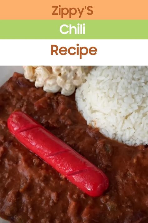 How to make zippy's chilli ? Zippy's Chili Recipe, Zippys Chili Recipe, Bean Chilli, Kitchen Guide, Chili Recipe Easy, Slow Cooked Beef, Chili Recipe, Dinner Tonight, Chili Recipes