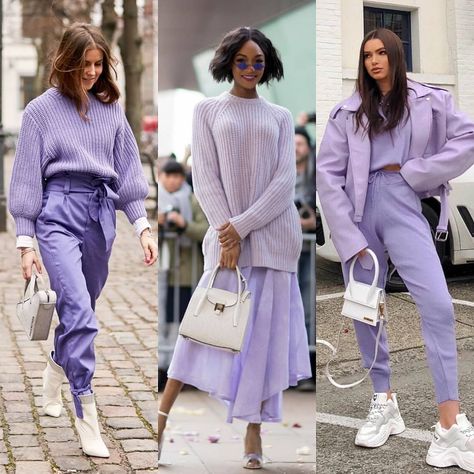 Alexa.M on Instagram: “1-3? Choose your favorite look💜 . . . #lavender #lavenderoutfit #pants #boots #dress #oversize #bag #details #trendy #juliannawilde…” Lavender Pants Outfit, Lavender Outfit, Lavender Pants, Pants Boots, Fall Winter Trends, Lit Outfits, Boots Dress, Purple Outfits, Pants Outfit