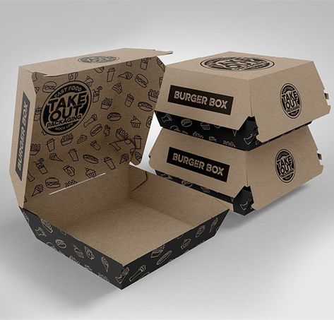 Fast Food Burger Packaging,Burger Boxes - Buy Fast Food Burger Packaging,Mini Burger Box,Food Sushi Packaging Box Product on Alibaba.com Burger Boxes Packaging, Food To Go Boxes Packaging, Burger Box Design Ideas, Hamburger Box Design, Burger Box Packaging Design, Burger Packaging Ideas, Burger Box Design, Burger Packaging Design, Burger Kiosk