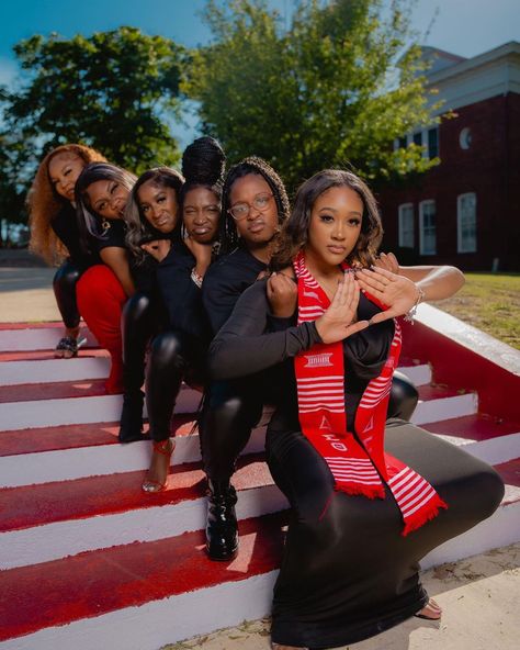 Dst Photoshoot Ideas, First Day Out Delta Sigma Theta, Dst Graduation Pictures, Dst Reaction Post, Delta Sigma Theta Aesthetic, Delta Graduation Pictures, Dst Photoshoot, Delta Sigma Theta Photoshoot, Delta Photoshoot