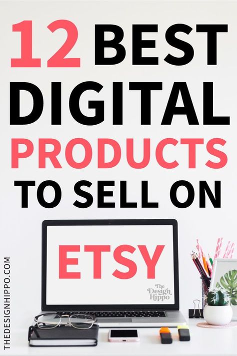 Selling Digital Products On Etsy, Digital Products To Sell, Logos Ideas, Selling Digital Products, Products To Sell, Etsy Seo, Easter Basket Diy, Etsy Business, Etsy Sales