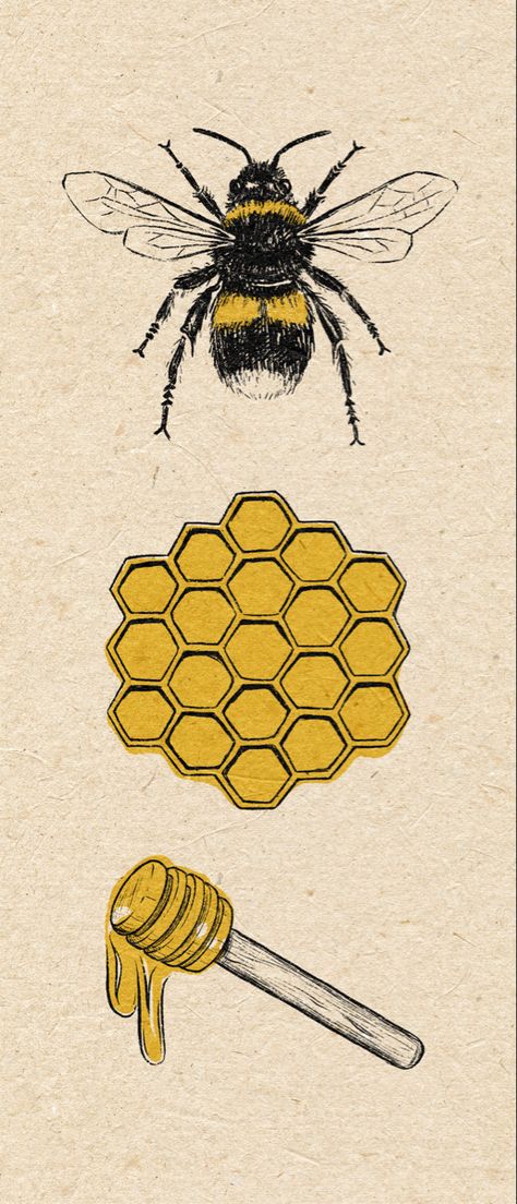 Honey Bee Drawing Easy, Honey Bee Artwork, Honey Comb Illustrations, Bee Honeycomb Art, Honey Combs Drawing, Honey Bee Art Drawings, Honey Comb Drawing, Bee Drawing Easy, Honeycomb Drawing