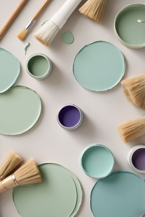 Discover today's top 5 palettes featuring Seafoam Green and Grape Purple, curated to elevate your room's aesthetic. Dive into the world of interior design with these stunning hues.
#ad  


#kitchen
#wallpaint2024
 #color2024
 #DIYpainting
 ##DIYhomedecor
 #Fixhome Seafoam Green Color Palette, Ad Kitchen, Purple Furniture, Seafoam Green Color, Interior Design Principles, Top Paintings, True Summer, Sherwin Williams Colors, Purple Rooms