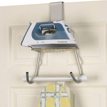 Household Essentials Ironing Board Holder (174) - Ace Hardware  Household Essentials Ironing Board  http://rwlyons.org/household-essentials-ironing-board-review/ Over The Door Ironing Board, Door Ironing Board, Ironing Board Holder, Craft Holder, Craft Iron, Iron Balusters, Metal Stairs, Iron Holder, Board Storage