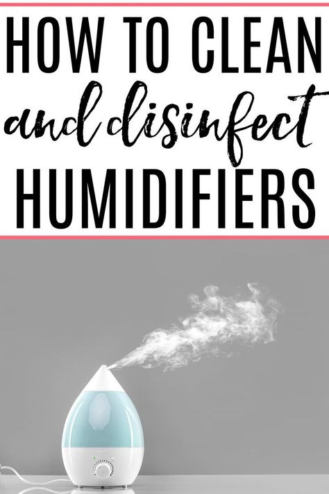 Clean Bathroom Aesthetic, Clean Humidifier, Clean Routine, How To Clean Humidifier, Baby Humidifier, Water Tips, Diy Household Cleaners, Small Humidifier, Remove Mold