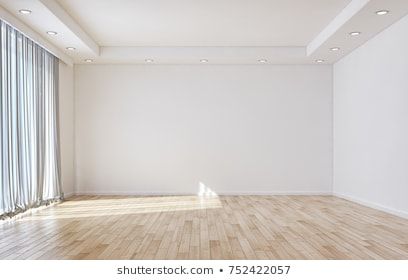 Modern bright interiors empty room. 3D rendering illustration living room interior royalty free stock images stock  illustration Empty Rooms Interior, House Minimal, Japanese Bedroom, Modern Room Decor, Dream Furniture, Room Corner, Simple Room, Empty Room, Empty Spaces