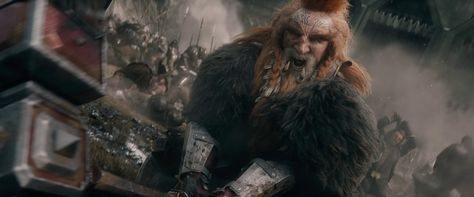 Dain is referenced by Thorin as the leader of the dwarf reinforcements arriving at Erebor from the Iron Hills, but is not seen in the film. Description from lotr.wikia.com. I searched for this on bing.com/images Dain Ironfoot, Battle Of The Five Armies, Billy Connolly, Thorin Oakenshield, Dark Lord, Reference Images, Middle Earth, World Of Warcraft, The Battle