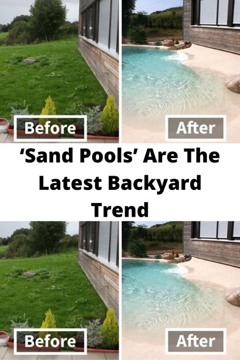 Beach Entry Pool, Dream Backyard Pool, Pool Images, Pools Backyard Inground, Backyard Beach, Swimming Pond, Natural Swimming Pools, Ground Pools, Piscina Natural