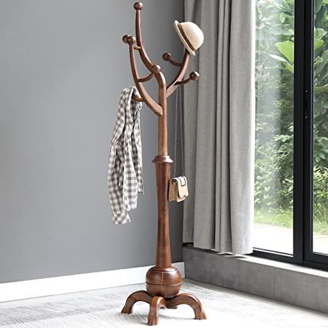 Narrow Foyer, Wood Shoe Storage, Tree Coat Rack, Coat Tree, Hall Stand, Hanger Stand, Wood Shoes, Wood Logs, Types Of Rooms