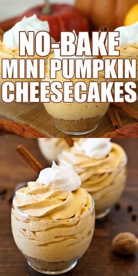 Pumpkin Cheesecakes, Mini Pumpkin Cheesecake, Dessert Mini, The Cheesecake Factory, Thanksgiving Desserts, Delicious Pumpkin, Pumpkin Dessert, Pumpkin Cheesecake, Savoury Cake