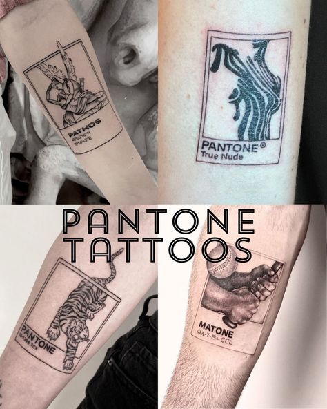 For The Love Of Color! 53 Pantone Tattoo Ideas - Tattoo Glee Pantone Tattoo, Silver Tattoo Ink, Coffee Cup Tattoo, Are Tattoos, Tattoo Advice, Ancient Art Tattoo, Cup Tattoo, Pantone Swatches, White Tattoos