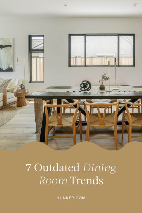 Trending Dinning Room Tables, Antique Dining Table With Modern Chairs, 2024 Dining Room Table Trends, Dining Room Table Trends 2023, Dining Table 2024 Trends, Bright Dining Room Colors, 2023 Dining Table Trends, Mixed Wood Dining Room, 2024 Dining Table Trends