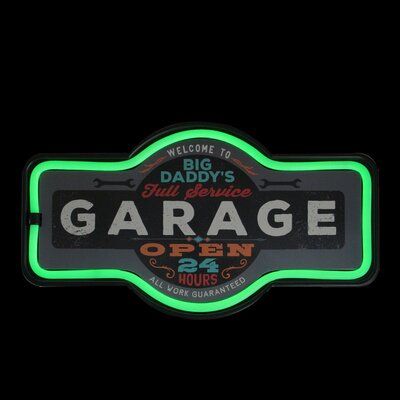 Rope Lighting, Neon Rope, Neon Wall Signs, Neon Style, Mechanic Garage, Marquee Sign, Garage Signs, Neon Fashion, Novelty Lighting