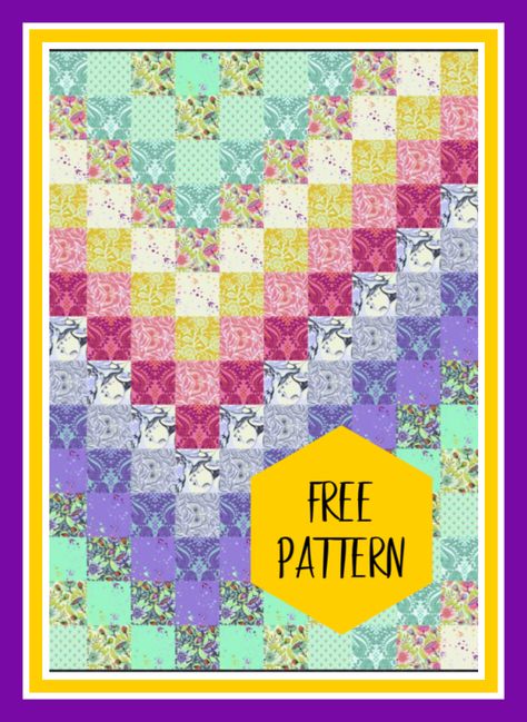 Beginner Quilt Patterns Free, Hama Disney, Quilt Easy, Bargello Quilt Patterns, Strip Quilt Patterns, Charm Pack Quilt Patterns, Cat Quilt Patterns, Charm Square Quilt, Bargello Quilt