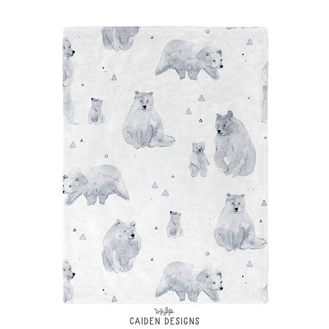 - Ships from the US in 3-7 business days - Free shipping on US orders - Available in three sizes, perfect for any age This monochrome polar bear blanket is the softest blanket! These super soft minky-style fleece blankets are the perfect baby blanket, a great blanket for children to grow with for years. The perfect gift for adults and children. Looking for a baby shower gift? A blanket will be cherished by mom and baby for a long time. Pair it with that hospital coming home outfit. - Sizes - 30x Arctic Nursery Theme, Polar Bear Nursery, Polar Bear Baby Shower, Arctic Nursery, Polar Bear Print, Monochrome Nursery, Baby Polar Bears, Custom Throw Blankets, Personalized Throw Blanket